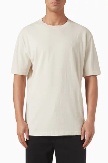 Washed T-shirt in Cotton