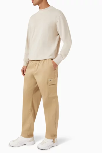Regular Cargo Pants in Cotton