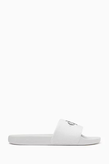 Monogram Slides in Canvas