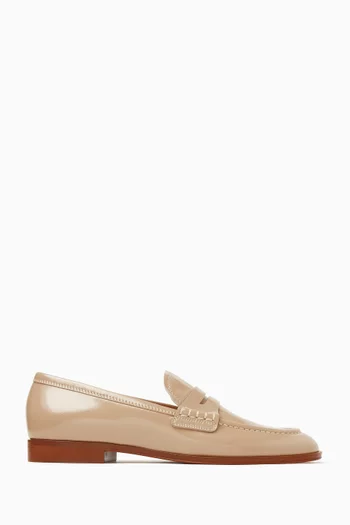 Georgie Nuit Loafers in Patent Leather