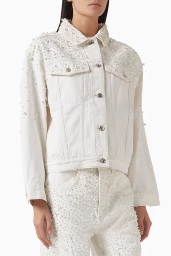 The Atelier Pearl Jacket in Denim