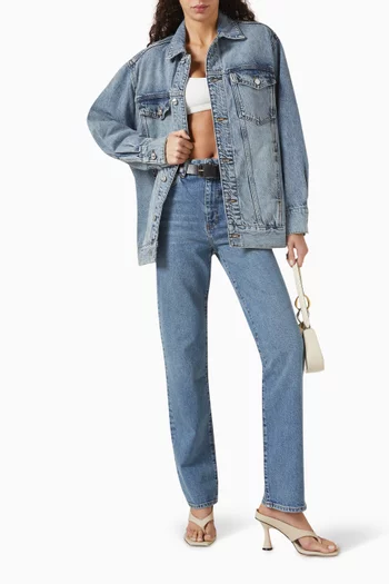 The Extended jacket in Denim
