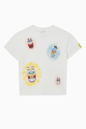 x SpongeBob T-shirt in Cotton