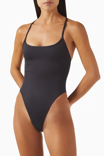 Getaway One-piece Swimsuit in Stretch Nylon