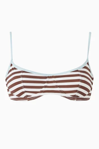 Cola Underwire Bikini Top in Stretch Nylon