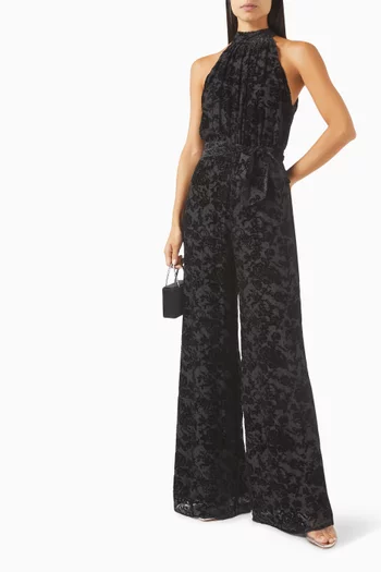 Thelma Jumpsuit in Velvet Lace