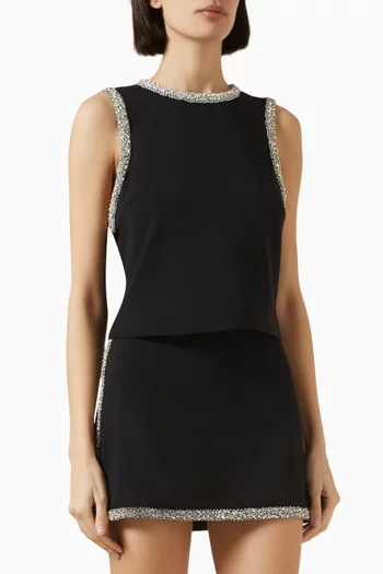 Amal Embellished Tank Top