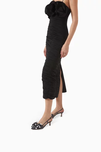 Rue Polka-dot Bow Slingback Pumps