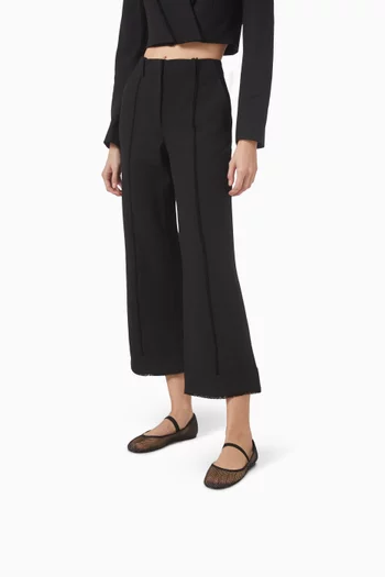 Riley Mary Jane Ballet Flats in Mesh & Leather