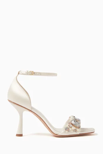 Treasure Crystal-embellished Sandals