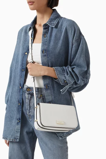Liv Crossbody Bag in Pebbled Leather