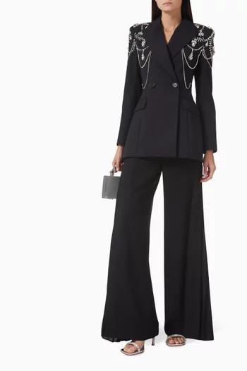 Getty Single-breasted Blazer in Wool