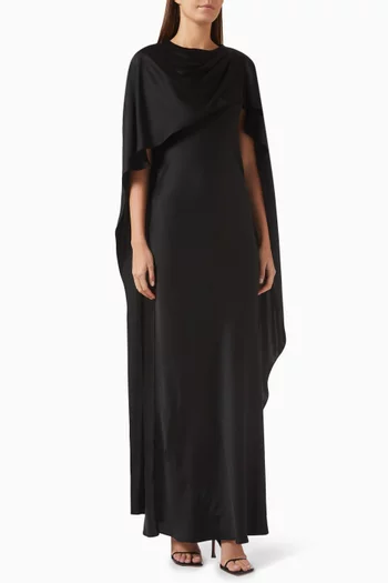 Izel Cape Gown