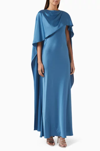Izel Cape Gown