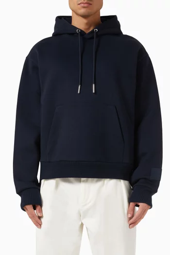 Boxy-fit Hoodie in Cotton