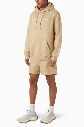 Logo Hoodie in Cotton Jersey