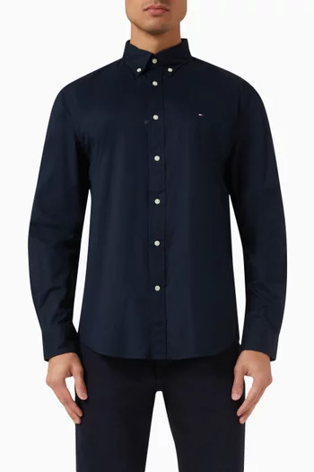 TH Flag Shirt in Cotton Poplin