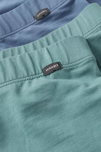 Essentials Boxer Briefs in Cotton Jersey, Set of 2
