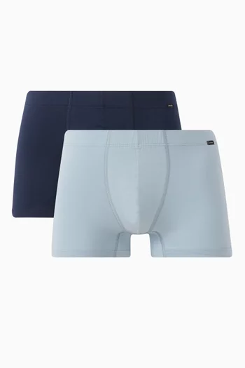 Essentials Boxer Briefs in Cotton Jersey, Set of 2