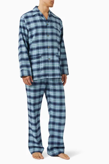Kelburn 43 Pyjama Set in Brushed Cotton Flannel