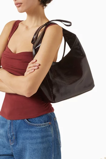 حقيبة يد فيتوريا صغيرة جلد نابا