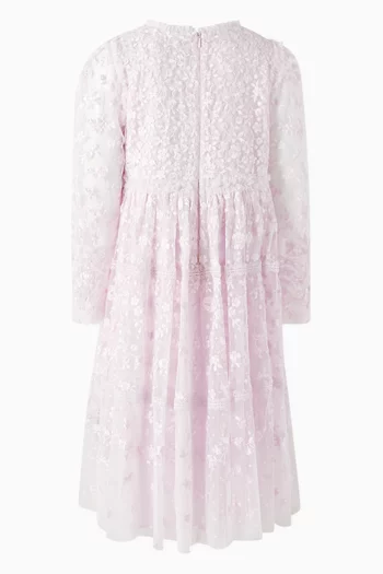 Celestia Ribbon Dress in Tulle