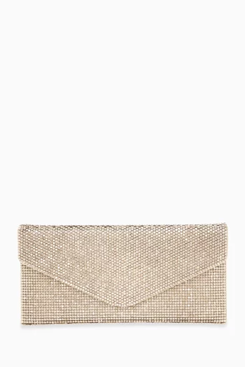 Classic Envelope Crystal Clutch Bag