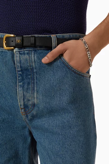 VLogo Signature Bracelet in Metal