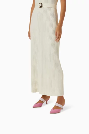 Maisie 45 Mules in Linen