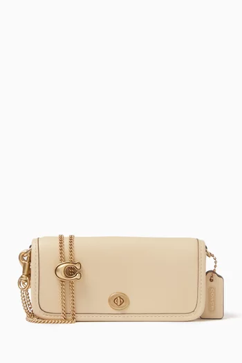 Dinky 14 Shoulder Bag in Glovetanned Leather