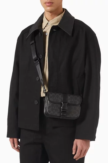 League 19 Crossbody Bag in Signature Canvas