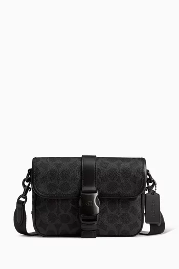 League 19 Crossbody Bag in Signature Canvas