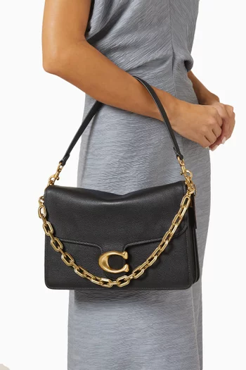 Tabby 30 Chain Shoulder Bag in Leather