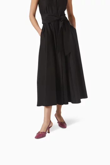 Rowyn 25 Slingback Pumps in Leather