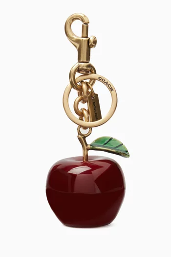 Small Apple Bag Charm