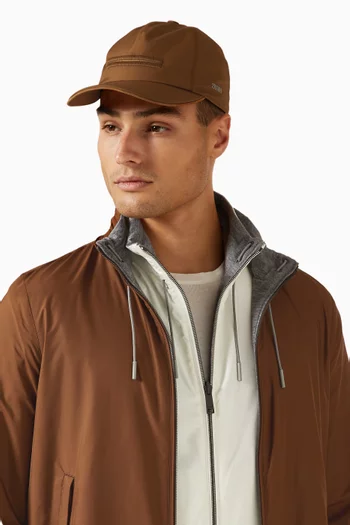 Baseball Cap in Technical Fabric