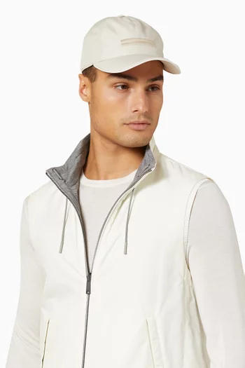 Baseball Cap in Technical Fabric
