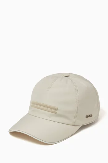 Baseball Cap in Technical Fabric