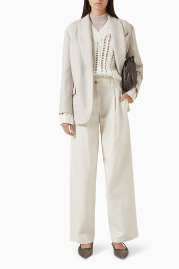 Monili-embellished Sweater in Cashmere
