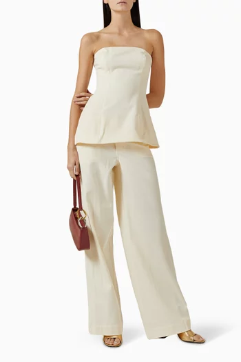 Silvia Strapless Top