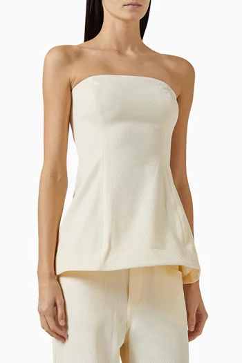 Silvia Strapless Top