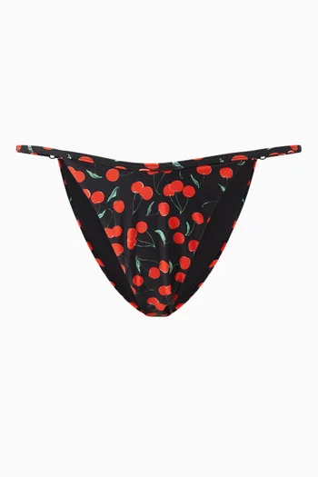 Cherry Perfect-fit Bikini Briefs