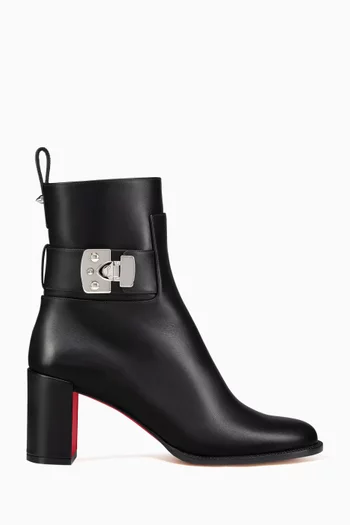 Booty Lock 70 Boots in Calf Leather