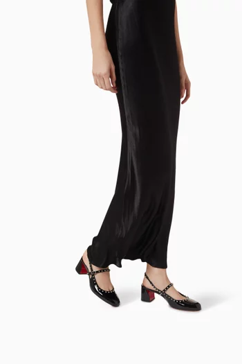 Jane Spikes 55 Pumps in Patent Leather