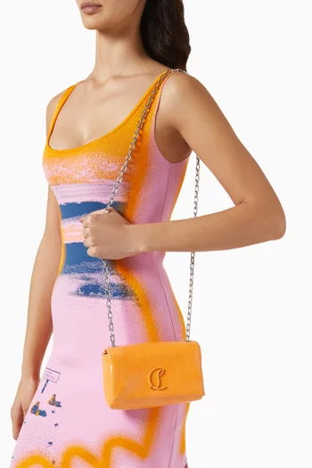 Loubi54 Soft Pouch Crossbody Bag in Vog Patent Leather