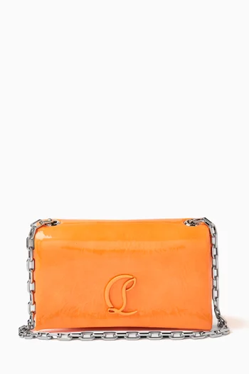 Loubi54 Soft Pouch Crossbody Bag in Vog Patent Leather