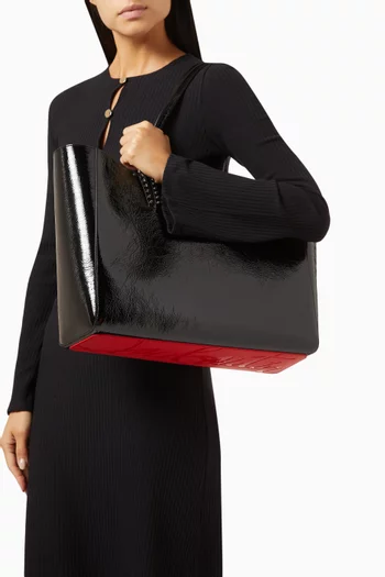 Cabata Tote Bag in Patent Leather