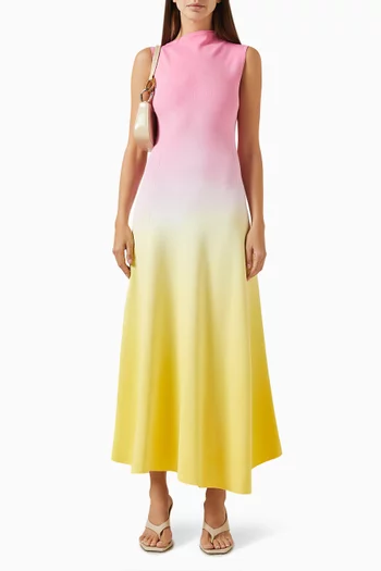 Orkney Knit Midi Dress in Viscose Blend