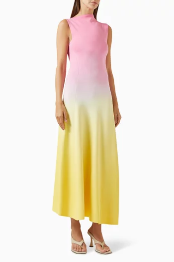 Orkney Knit Midi Dress in Viscose Blend