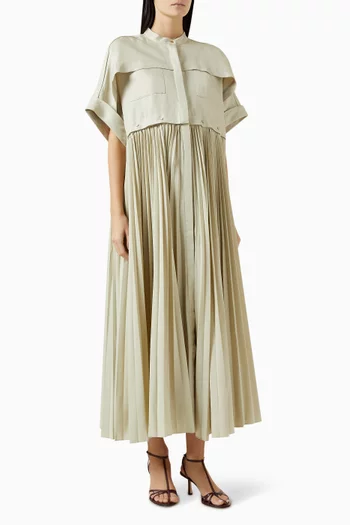 Havering Convertible Maxi Dress in Viscose Blend